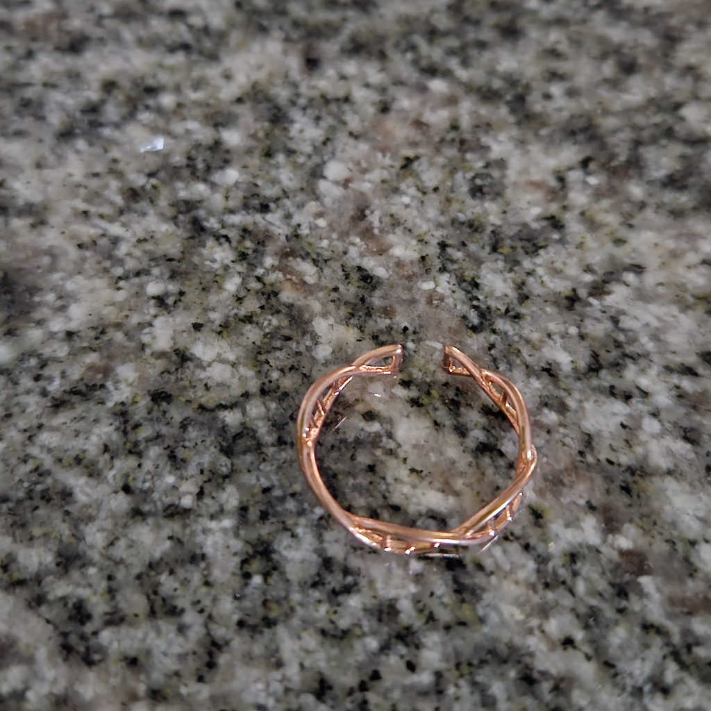 Ocean Dreams Rose Gold Ring 10$